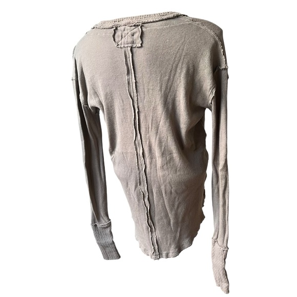 Free People Colby Long Sleeve Tee in Atmosphere, Sz M - Picture 7 of 16